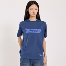 지프 남녀공용 통기성 반팔 티셔츠 JM6TSU393