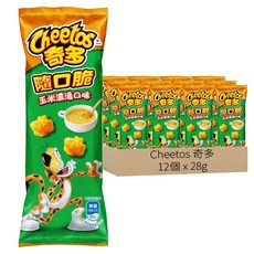 Cheetos 奇多 隨口脆 玉米濃湯口味, 28g, 12包