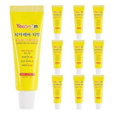 Yecomam 孩童含氟護理迷你牙膏, 15g, 10入