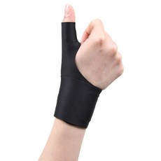 Earlyports 右手拇指手腕護具, 1個, 深黑色