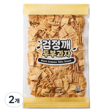Kkuliguma 黑芝麻豆腐餅乾, 600g, 2個