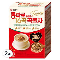 담터 통파로 16곡 곡물차, 20g, 2개, 10개입