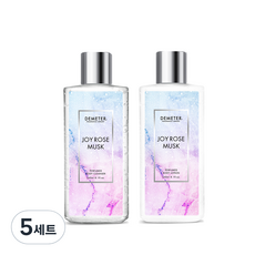 DEMETER Joy玫瑰麝香香水沐浴乳 240ml+身體乳液 240ml組, 5組