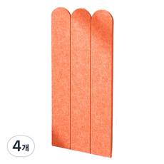 에드 고양이 다용도 긁힘 방지 스크래쳐 벽지, 타입4, 4개