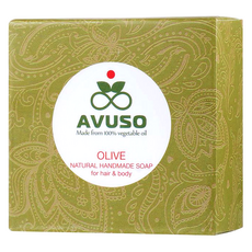 AVUSO 行道者 橄欖油維生手工皂, 125g, 1個