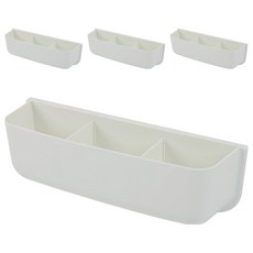 litem. 里特 My Room 牆壁掛袋 4號, 象牙白, 4個