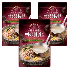 차오차이 백탕 훠궈 소스, 120g, 3개