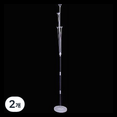 Mandeulhobby 活動用7孔氣球支架底座 1.6m, 透明, 2個