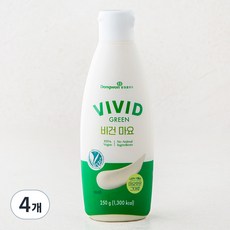 비비드그린 비건마요, 250g, 4개