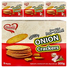 오멜리 양파 크래커, 300g, 4개