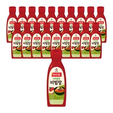 해찬들 사과듬뿍 비빔장, 470g, 20개