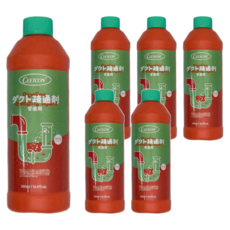 CEETOON 全效強力馬桶水管凝膠清潔劑 - 500ml, 6瓶