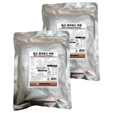 Haetsalnarae 牛奶複合鈕扣, 350g, 2個