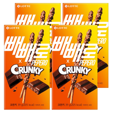 PEPERO 脆心巧克力棒, 39g, 4盒