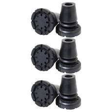 콕스콤 오쎈버그 목발 엘보클러치 미끄럼방지용 고무캡 980P, 6개