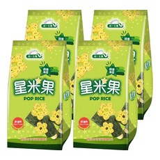 統一生機 星米果蒜香海苔, 50g, 4包