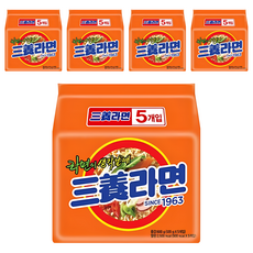 Samyang 三養 元祖拉麵，口感Q滑，可搭配多種料理調配, 25包