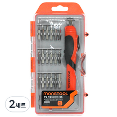 MONXTOOL 3V精密電動螺絲起子+螺絲起子頭 18入, 1組