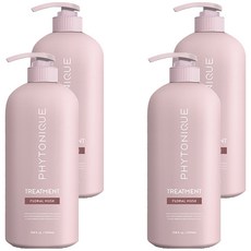 香氛深層蛋白護髮素 花麝香, 4瓶, 1L