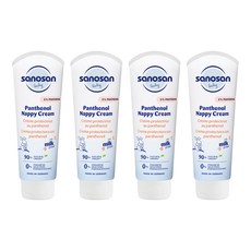sanosan 嬰兒泛醇屁屁霜, 100ml, 4個