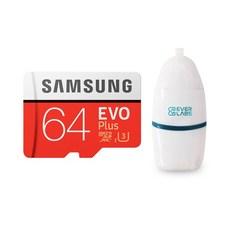 삼성전자 microSD MB-MC64GA + USB 전용리더기, 64GB, 1개