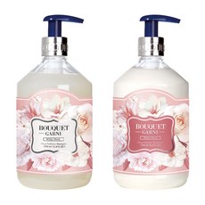 BOUQUET GARNI 白麝香 香水洗髮精500ml+香水護髮乳500ml, 1組