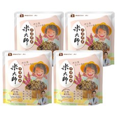 master mi 米大師 常溫熟飯 紅藜纖穀飯, 180g, 4包
