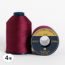 COTTONVILL Coasa高級縫紉線 45支, C050, 4個