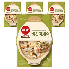 CJ bibigo 即食香菇蔬菜粥, 280g, 4入