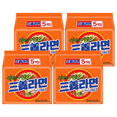 Samyang 三養 元祖拉麵，口感Q滑，可搭配多種料理調配, 20包