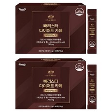 퍼니트 빼리스타 다이어트 카페 아메리카노맛 50p, 75g, 2개