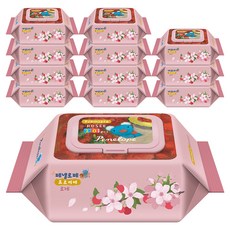페넬로페 프르미에 로제 아기물티슈 휴대캡형, 65g, 20개입, 12개