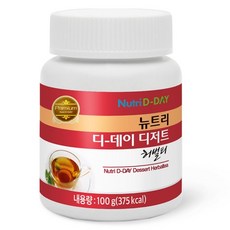 뉴트리디데이 디저트 허벌티, 100g, 1개입, 1개