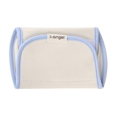 i-angel 有機口水巾 背巾用, 藍色, 1個
