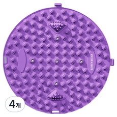 All-in-cell 多功能日常足部指壓墊 35 x 35 cm, 4個, 紫色