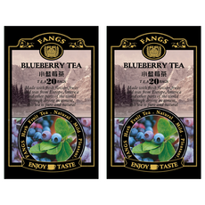 FANGS 方氏 小藍莓茶, 2g, 20包, 2盒