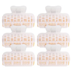 BELOTTY 韓國製造 髮夾式髮捲, 隨機出貨, 6個