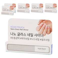 에코터치 나노 글라스 네일 샤이너, 6개