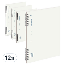 MUNID IS SPRING 橫線筆記本, 象牙白, 12本