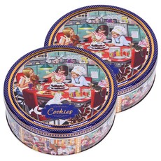 DANESITA 復古鐵盒綜合奶油餅乾, 454g, 2盒