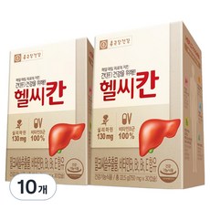 종근당건강 헬씨칸, 30정, 10개