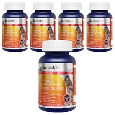 내츄럴플러스 비타민D3 캡슐 2000IU, 180정, 5개