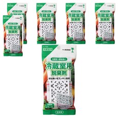 冰箱冷藏除臭劑 Set 3個, 活性碳除臭, 安全無毒, 日本進口, 288g, 6個