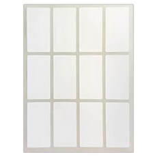 Bluemato PP 方形標籤2 貼紙 索引貼, C