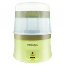 US baby 優生 全自動蒸氣式奶瓶消毒鍋, TM-712, 米白色