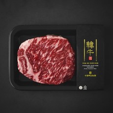 농협 수원 한우 냉장 1++등급 숙성등심 스테이크용, 200g, 1개