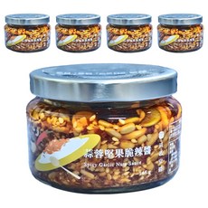 或者安醬 蒜蓉堅果脆辣醬, 145g, 5個