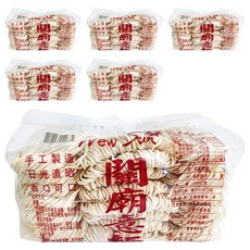 New Sun 新日光 關廟意麵 手工製造 日光直曬 香Q可口, 1.2kg, 6包