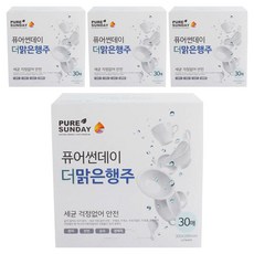 PURE SUNDAY The Malkeun 更潔淨抹布, 30個, 4個