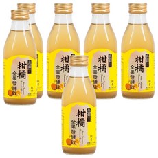 高仰三 柑橘全果發酵飲 180ml, 天然紅冰糖發酵, 純素, 6瓶